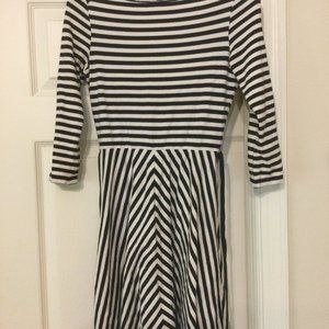 XS striped Uniqlo mini dress